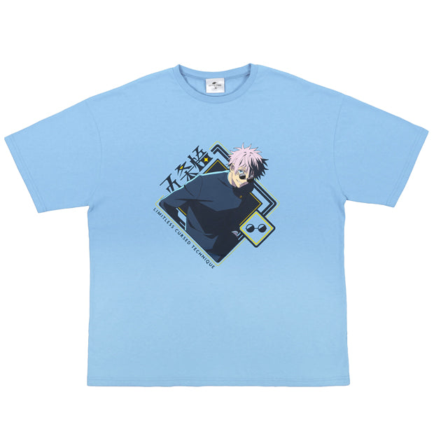USJ-Jujutsukaisen-T-shirt Satoru Gojo. Shop at LEALEA MART.