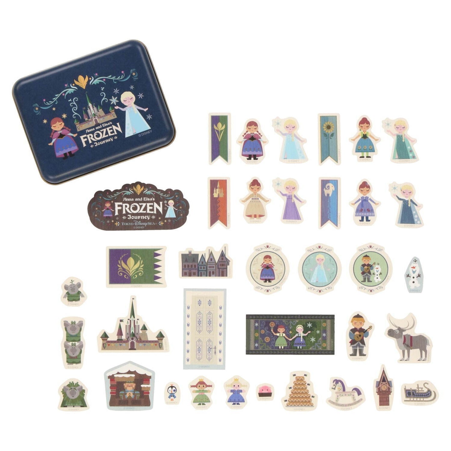 TDR - Anna and Elsa's Frozen Journey Collectio - Sticker set