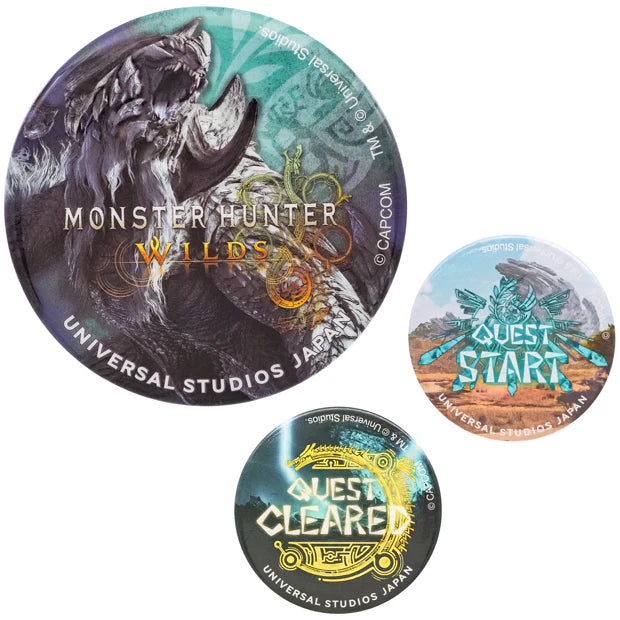 Universal Studio Japan-Monster Hunter Wilds-Badges Set. Shop at LEALEA MART.