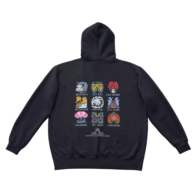 Universal Studio Japan-Monster Hunter Wilds-Black Parka. Shop at LEALEA MART.