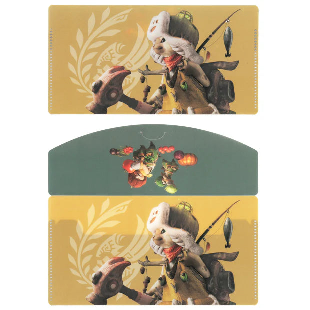 Universal Studio Japan-Monster Hunter Wilds-Plastic Folders and Stickers Set. Shop at LEALEA MART.