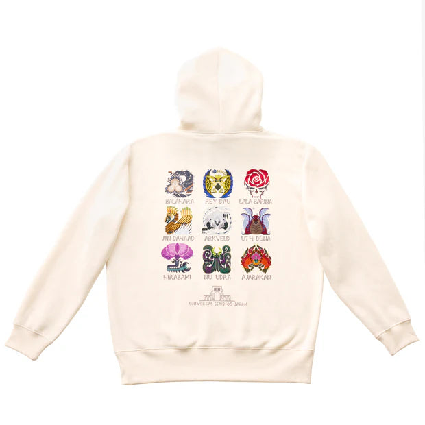 Universal Studio Japan-Monster Hunter Wilds-White Parka. Shop at LEALEA MART.