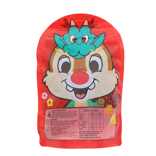 HKDL - Chinese New Year 2024 - Year of Dragon Chip 'n' Dale Gummy
