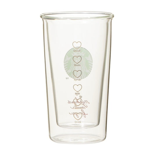 Japan Starbucks - Valentine's Day 2026 - 355ml Glass