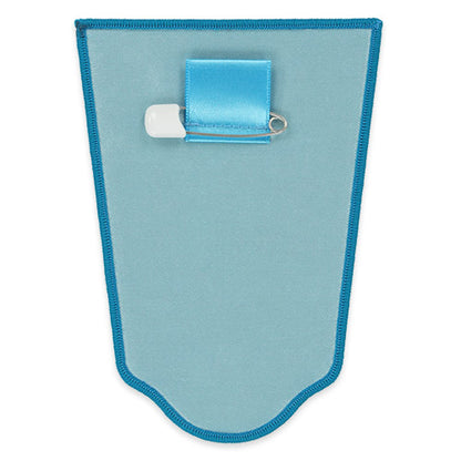 Wearable merchandise for the Tokyo DisneySea Food & Wine Festival. This patch features an illustration of Remy and stylish culinary patterns.