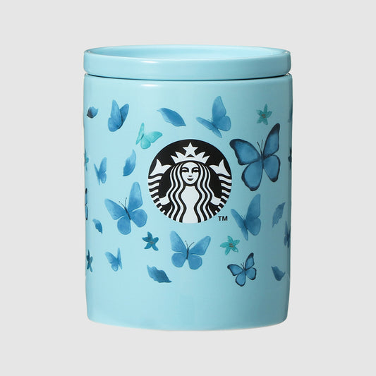 Japan Starbucks - Blue Butterfly canister