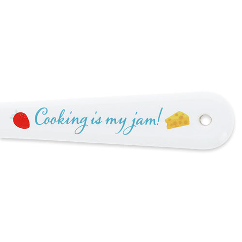 A spoon featuring Chef Remy from the 'Food & Wine Festival 2026' collection. The design includes motifs of cheese, grapes, and wine, perfect for making your dining table lively as described in the festival theme.