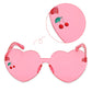 Tokyo Disney Resort Valentine 2026 Minnie Mouse Fashion Glasses - Sweet and Loving with the Cherry on top Collection