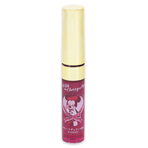 Tokyo Disney Resort Valentine 2026 Minnie Mouse Lipgloss - Sweet and Loving with the Cherry on top Collection