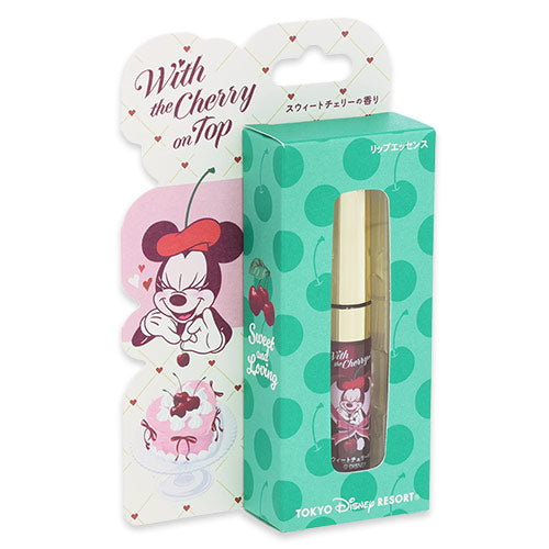 Tokyo Disney Resort Valentine 2026 Minnie Mouse Lipgloss - Sweet and Loving with the Cherry on top Collection