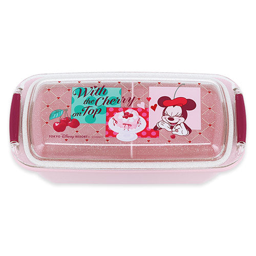Tokyo Disney Resort Valentine 2026 Minnie Mouse Lunch Box - Sweet and Loving with the Cherry on top Collection