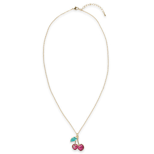 Tokyo Disney Resort Valentine 2026 Minnie Mouse Necklace - Sweet and Loving with the Cherry on top Collection