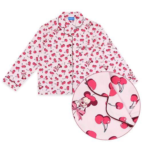 Tokyo Disney Resort Valentine 2026 Minnie Mouse Pajamas - Sweet and Loving with the Cherry on top Collection