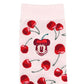 Tokyo Disney Resort Valentine 2026 Minnie Mouse Socks- Sweet and Loving with the Cherry on top Collection