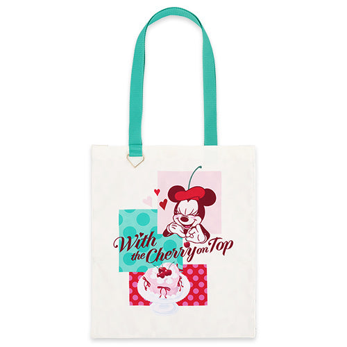 Tokyo Disney Resort Valentine 2026 Minnie Mouse Tote Bag - Sweet and Loving with the Cherry on top Collection
