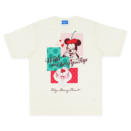 Tokyo Disney Resort Valentine 2026 Minnie Mouse Tshirt - Sweet and Loving with the Cherry on top Collection