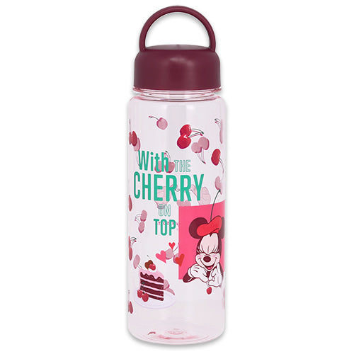 Tokyo Disney Resort Valentine 2026 Minnie Mouse Water Bottle - Sweet and Loving with the Cherry on top Collection