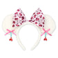Tokyo Disney Resort Valentine 2026 Minnie Mouse Headband - Sweet and Loving with the Cherry on top Collection