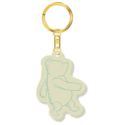 Japan Winnie the Pooh 90th Anniversary Collection - Pooh keychain