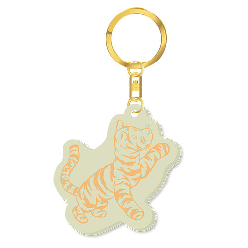 Japan Winnie the Pooh 90th Anniversary Collection - Tigger keychain