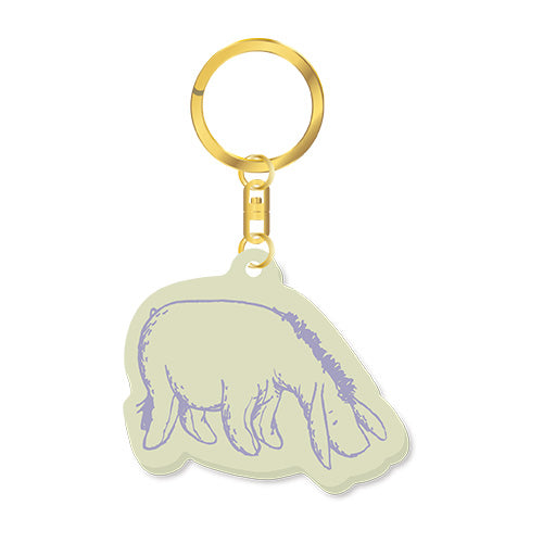 Japan Winnie the Pooh 90th Anniversary Collection - Eeyore keychain