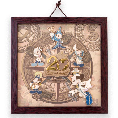 TDR - Disney Sea 20th anniversary - Pin set