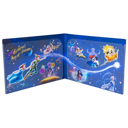 TDR - Disney Sea Believe! Sea of Dreams - Double pocket folder
