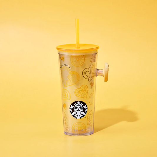 Hong Kong Starbucks - 16OZ BUTTER TOGETHER COLD CUP