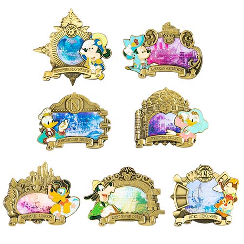 TDR - Disney Sea 20th Anniversary - Random pin