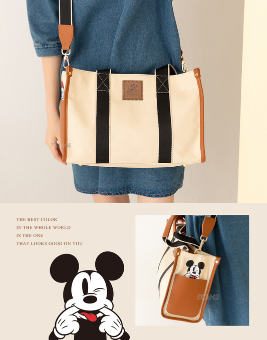 Disney Character Canvas crossbody bag