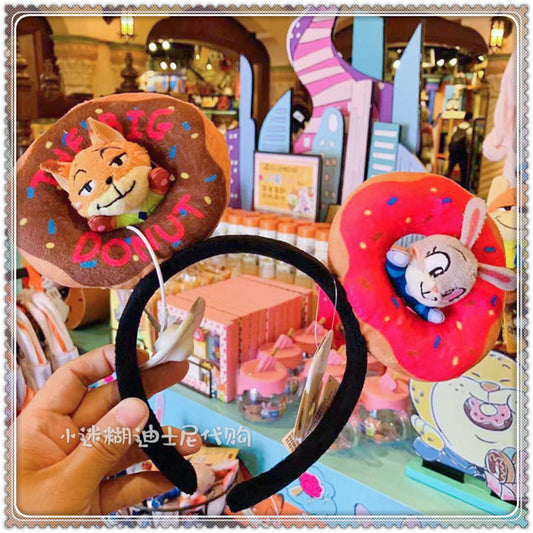 SHDL - Zootopia donuts ears / headband