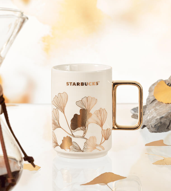 China Starbucks - Ginkgo collection - 414ml Mug