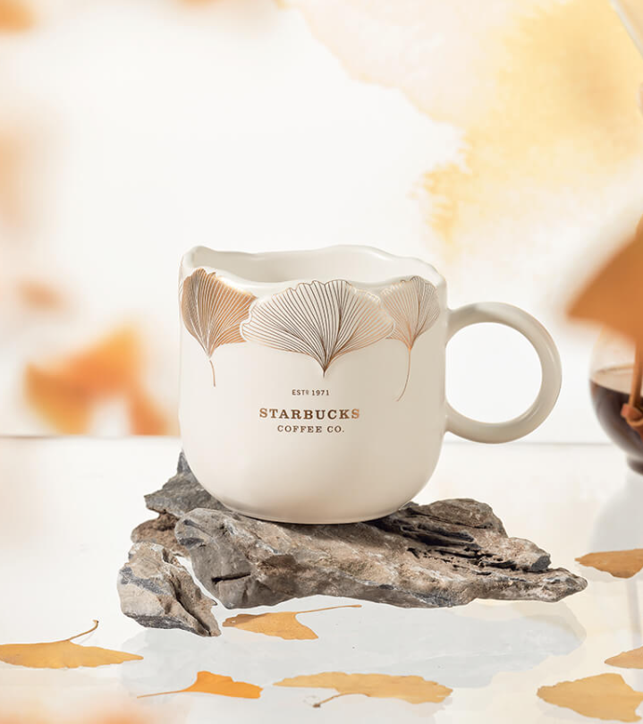 China Starbucks - Ginkgo collection - 355ml Mug