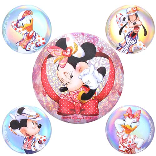 TDR - We love to love Minnie Collection - Badge set