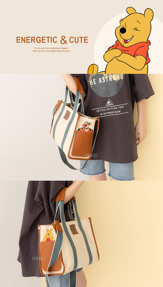 Disney Character Canvas crossbody bag