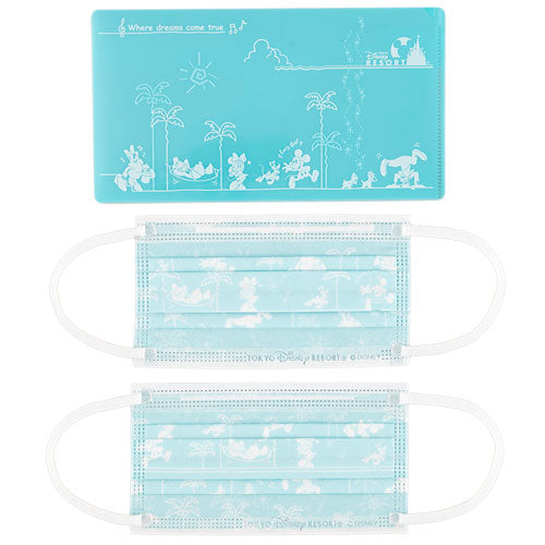 TDR - Summer Blue Collection 2022 - Mask and Mask case