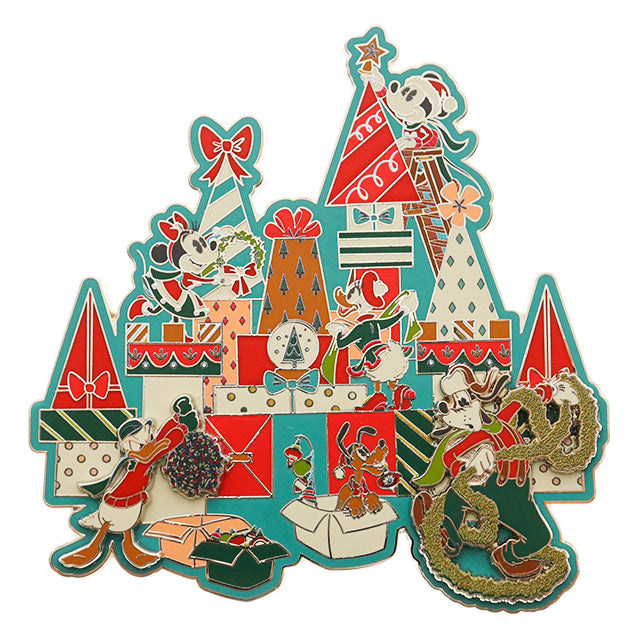 HKDL - Christmas 2022 Collection - Mickey Mouse and Friends Vintage Christmas Pin