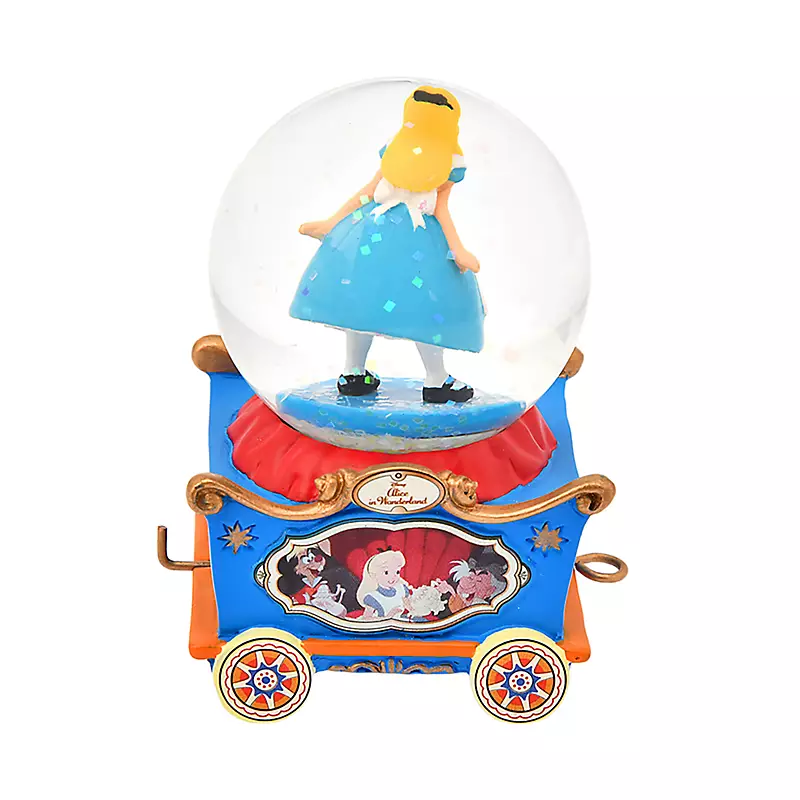 SDJ - Mini Snow Globe Trolley - Alice in Wonderland