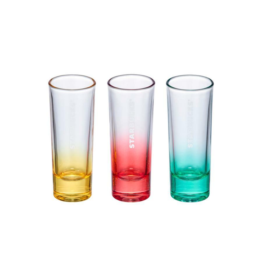 South Korea Starbucks - Summer party night shotglass set (3P)