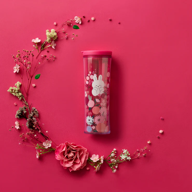 Hong Kong Starbucks - 20OZ RABBIT FLOWER FIELD TUMBLER