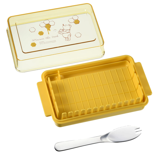 SDJ - Pooh's Breakfast - Butter Box with Butter Knife