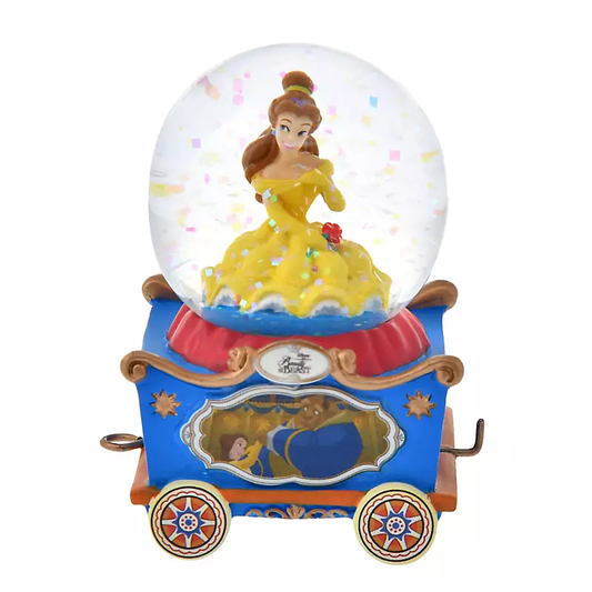 SDJ - Mini Snow Globe Trolley - Beauty and the Beast