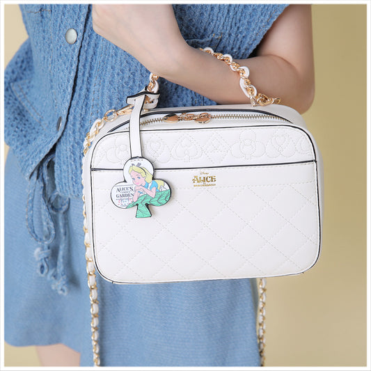 Disney Character Alice in Wonderland Crossbody bag (white)