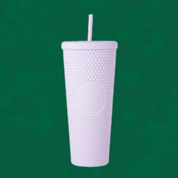 Hong Kong Starbucks - 24oz Matt Light Purple Cold Cup