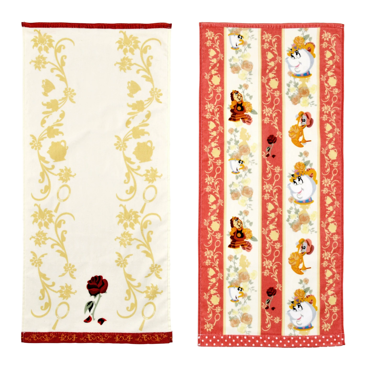 SDJ - Face Towel Set of 2 (Beauty and the Beast)