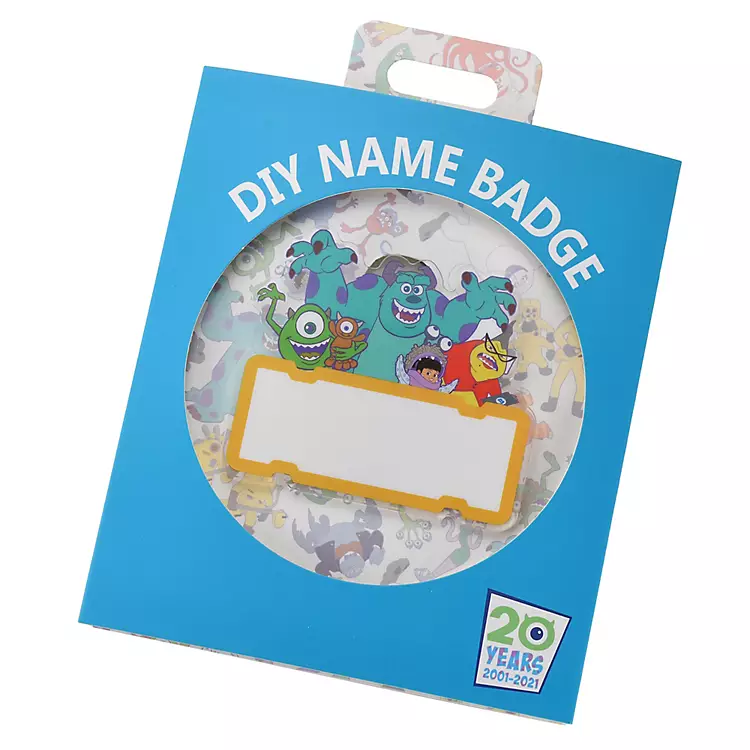 ShopDisney Japan - Monster Inc 20th Anniversary - DIY Name Badge