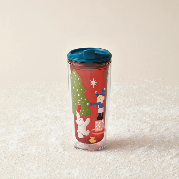 Hong Kong Starbucks - 12OZ HOLIDAY TOYS SS TUMBLER