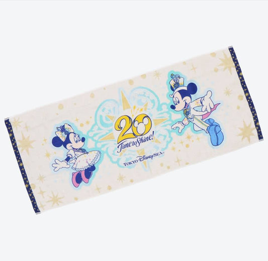 TRD - Disney Sea 20th anniversary - Face towel