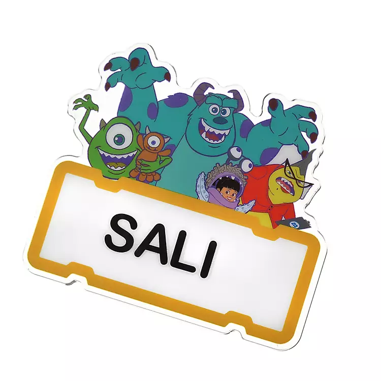 ShopDisney Japan - Monster Inc 20th Anniversary - DIY Name Badge