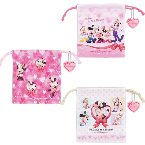 TDR - We love to love Minnie Collection - Pouch set